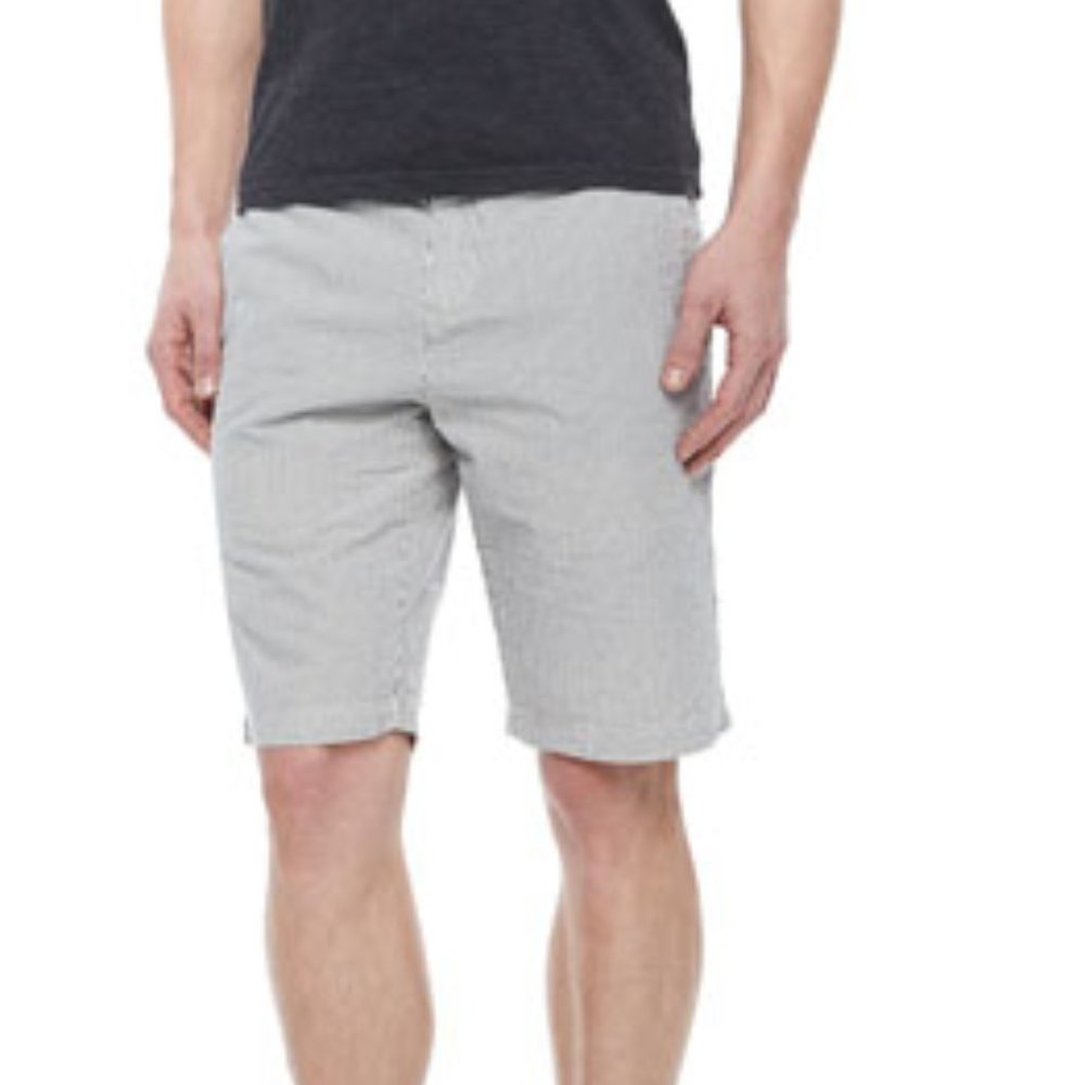 WRK Tristen Gray Linen Shorts sz 35